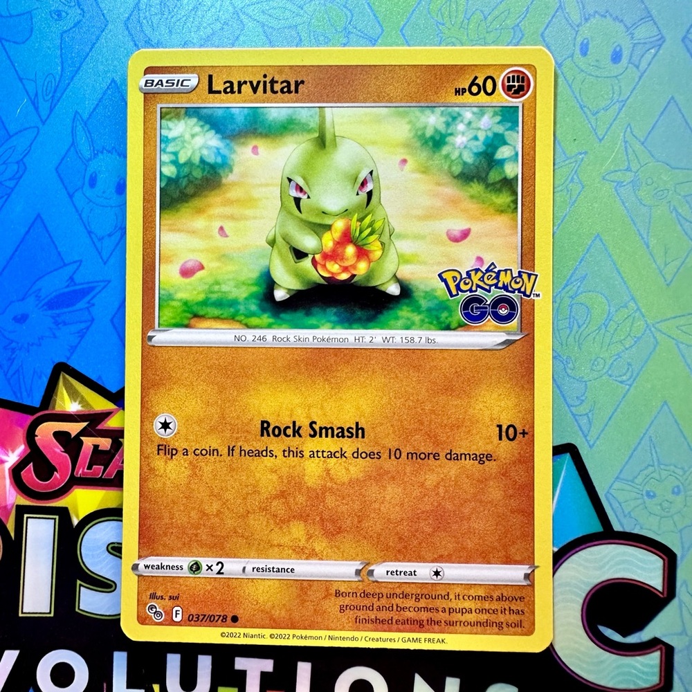 larvitar (037/078) - common — pokémon: pokemon go